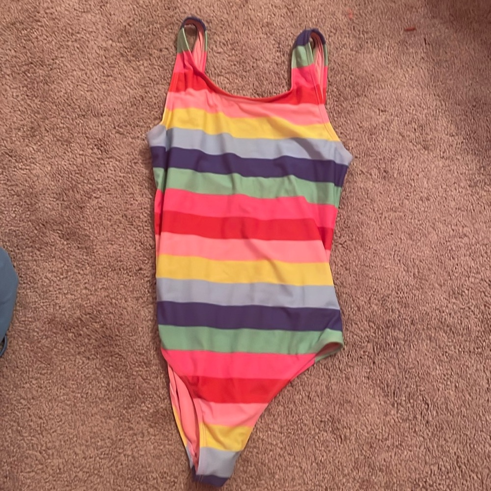 Colorful one piece swimsuit GAP kids size youth XL